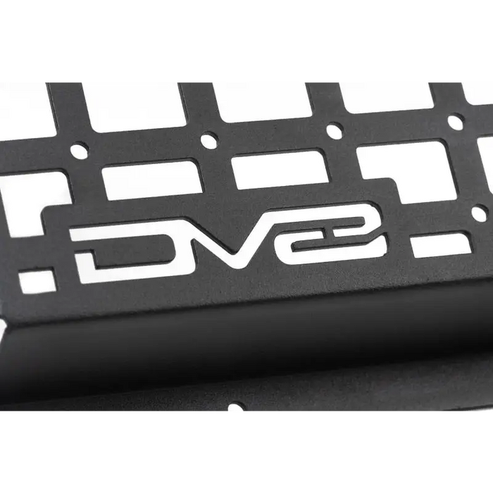 Black keyboard with white logo, DV8 Offroad 03-09 Lexus GX 470 Molle Door Pocket.