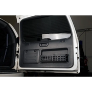 DV8 Offroad Lexus GX 470 Molle Door Pocket with Cargo Net in White Van