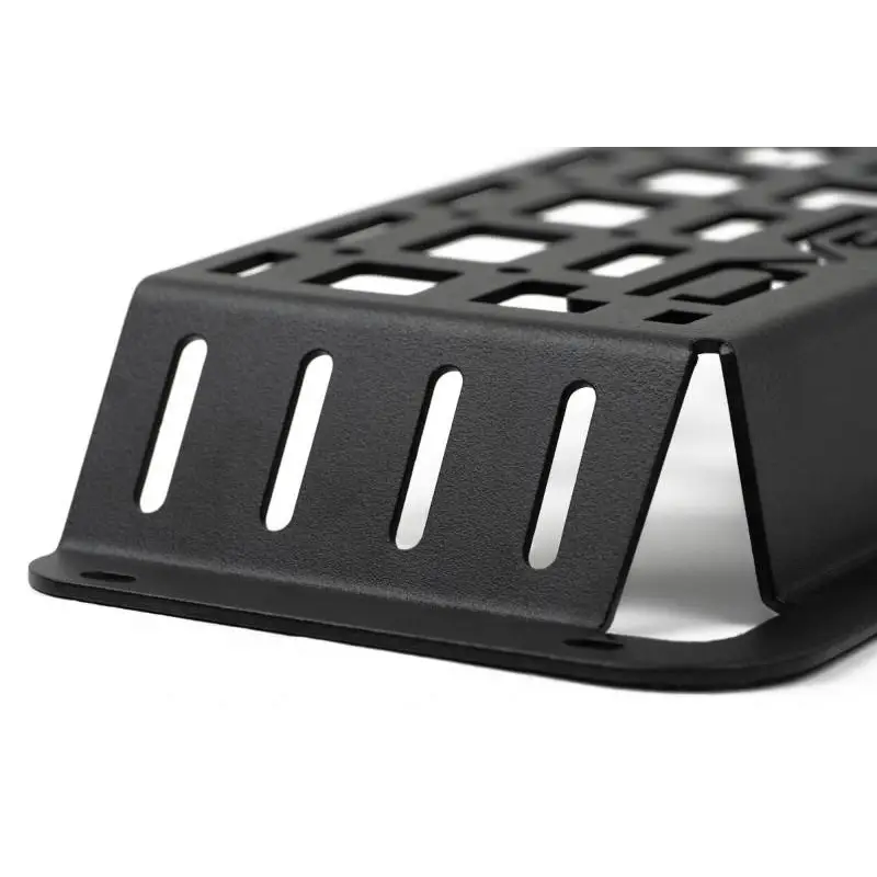 Black plastic iPhone 5 case in DV8 Offroad Lexus GX 470 Molle Door Pocket