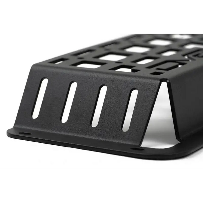 Black plastic iPhone 5 case in DV8 Offroad Lexus GX 470 Molle Door Pocket