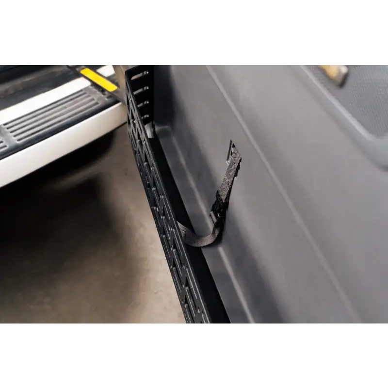 DV8 Offroad Molle Door Pocket with Side Panel Attached to Rear Bumper