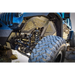 DV8 Offroad 07-18 Jeep Wrangler JK 2.0 Hydraulic 2.5in Stroke Bump Stop Pair on Dirt Road