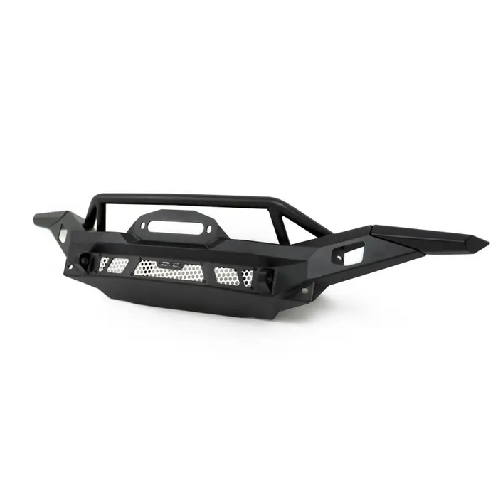 Black front bumper for jeep wrangler in dv8 offroad mto series