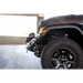 Dv8 offroad mto series front bumper for jeep wrangler with black jeep and red logo
