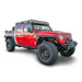 Red painted Jeep with black roof rack - DV8 Offroad Gladiator Roof Rack for 07-18 Jeep Wrangler JK, 2 DR & JT, 18