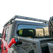 DV8 Offroad 07-18 Jeep Wrangler JK 4 DR / JL 2 DR & JT / 18+ Gladiator Roof Rack with red and black