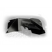 Black front fender cover for Jeep Wrangler JK, offroad aluminum inner fender.