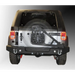 DV8 Offroad Jeep Wrangler JK Full Length Rear Bumper with Tire Rack