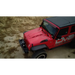 DV8 Offroad Jeep Wrangler JK Metal Heat Dispersion Hood - Primer Black