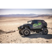 DV8 Offroad 07-18 Jeep Wrangler JK Metal Heat Dispersion Hood - Primer Black with Green and Black Graphic