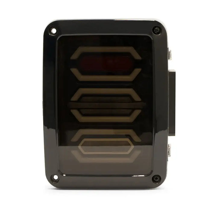 DV8 Offroad Jeep Wrangler Octagon LED Tail Light on back of watch