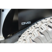 DV8 Offroad rear inner fender for Jeep Wrangler JK with tire guard.