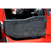 DV8 Offroad 07-18 Jeep Wrangler JK Rock Doors rear seat with door open