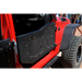 Black rock doors and bumper for Jeep Wrangler Jk, DV8 Offroad.