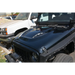 Dv8 offroad jeep wrangler jk rubicon 10th anniversary replica hood - black jeep with hood
