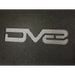 DV8 Offroad Jeep Wrangler Tramp Stamp metal plate logo close-up view