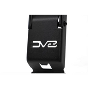 DV8 Offroad black plastic case with company logo for Jeep Gladiator/Wrangler hinge mounted step.