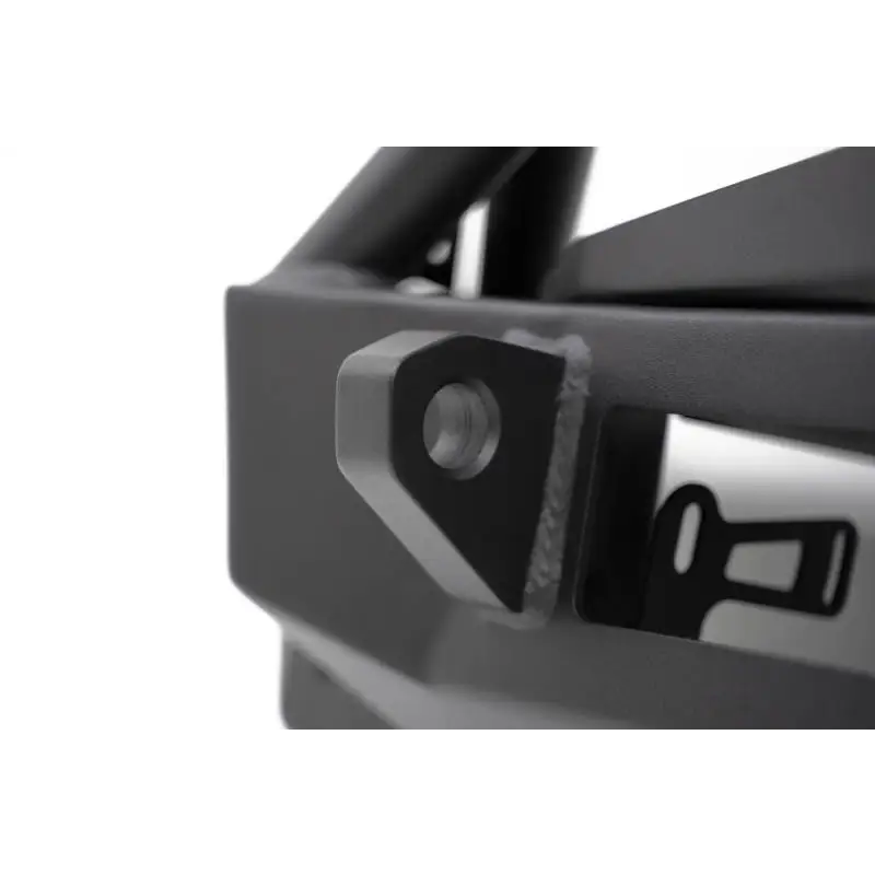 DV8 Offroad front bumper for Jeep Wrangler with black and white camera