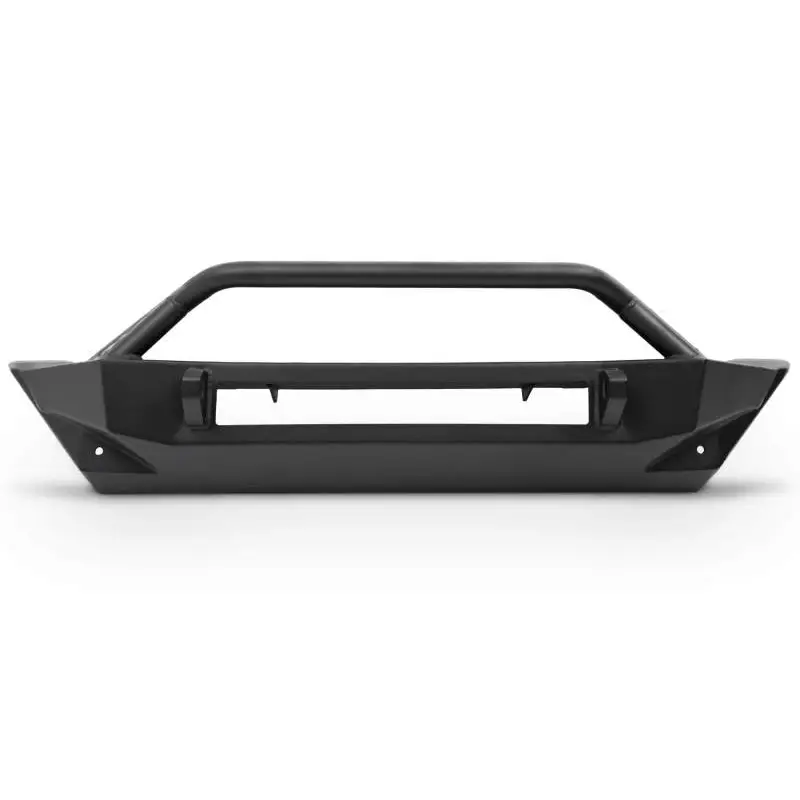 DV8 Offroad black bumper for Jeep Wrangler with white background