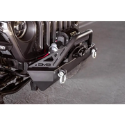 DV8 Offroad black brake on Jeep Wrangler FS-15 Series Front Bumper