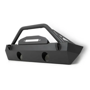 DV8 Offroad black plastic box with handle for Jeep Wrangler, bull bar.