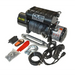 DV8 Offroad 12000 LB Winch with Synthetic Line and Wireless Remote Control in Black