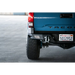 Blue Toyota Tacoma MTO Series Rear Bumper, black and white bumpers