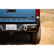 Blue truck with license plate - DV8 Offroad 16-23 Toyota Tacoma MTO Series Rear Bumper