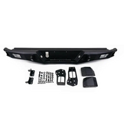 DV8 Offroad Jeep Wrangler MTO Series Rear Bumper Kit with License Plate and Brackets