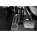 Close up of DV8 Offroad 18-20 Jeep Wrangler JL Adjustable Dead Pedal.