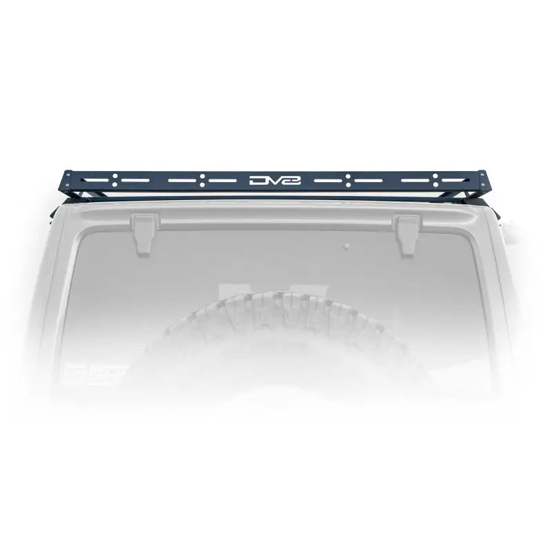 Close-up of roof rack on Jeep Wrangler JL 4-Door