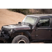 DV8 Offroad 18-22 Jeep Gladiator JT Cowl Light Bar Bracket featuring a Jeep Wrangler