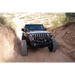 DV8 Offroad 18-22 Jeep Gladiator JT Cowl Light Bar Bracket with Jeep Wrangler on Dirt Road