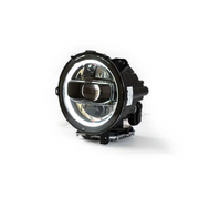 DV8 Offroad LED Projector Headlights for Jeep Wrangler on white background
