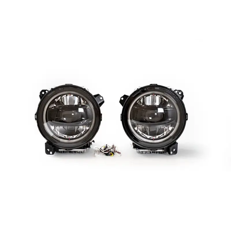 DV8 Offroad LED fog lights for Jeep Wrangler - pair of headlights
