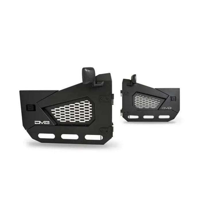 DV8 Offroad black front bumpers for Jeep Wrangler JL/JT.forRoot.