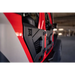 DV8 Offroad 18-22 Jeep Wrangler JL/JT Spec Series Half Doors - Rear Set with front bumper plate visible