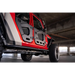 Red Jeep parked in parking garage - DV8 Offroad 18-22 Jeep Wrangler JL/JT Spec Series Half Doors