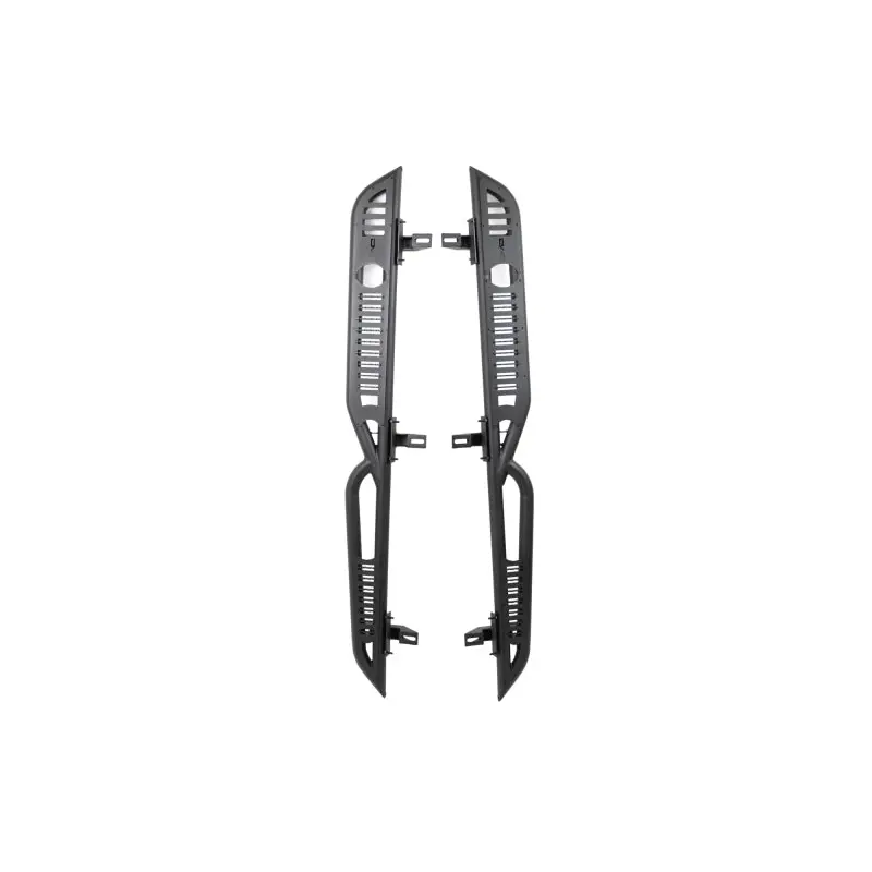 DV8 Offroad 18-23 Jeep Wrangler JL 4 Door Body/Pinch Weld Mounted Step front bumper mount for Toyota