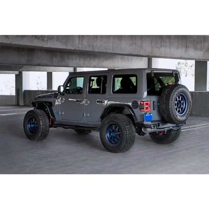 DV8 Offroad 18-23 Jeep Wrangler JL Spec Series Tube Fenders with large tire