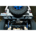 White Jeep with Blue Tire on DV8 Offroad 18-23 Wrangler JL FS-7 Series Rear Bumper