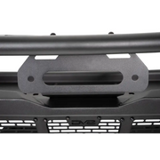 Front bumper with bumper cover removed from DV8 Offroad 18-23 Wrangler JL/Gladiator JT Spec Series.