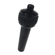 Black plastic wine bottle stopper with cap on DV8 Offroad 1997-06 Jeep TJ Auto Shift Lever Black.