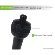 DV8 Offroad 1997-06 Jeep TJ Auto Shift Lever in Black Color