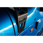 DV8 Offroad Jeep JL 392/ Jeep JT Mojave Edition Dual Pod Light Mounts front bumper plate logo display