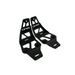 Dual Pod Light Mounts for Jeep JL 392/ JT Mojave Edition with black plastic pedals