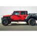 DV8 Offroad 20-23 Jeep Gladiator JT Rock Skins with flat bed on the back