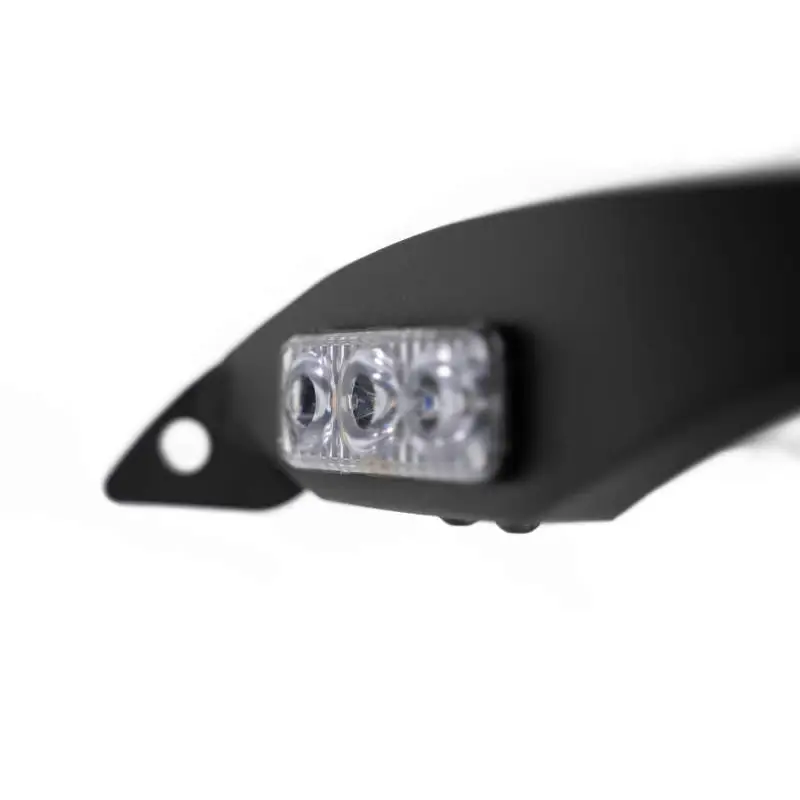 DV8 Offroad Jeep Gladiator JT Slim Fender Flares with integrated light glasses.