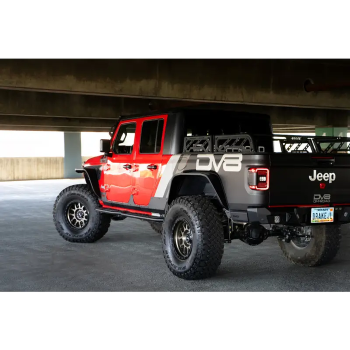 Slim fender flares for Jeep Gladiator JT with Jeep logo