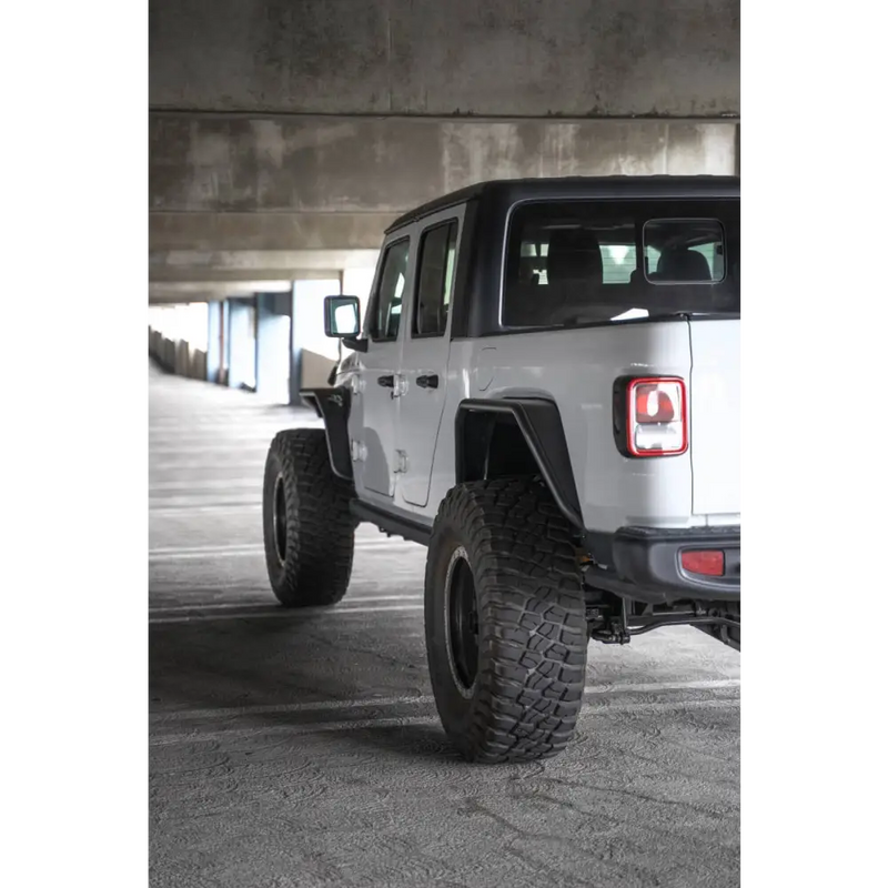Jeep Gladiator JT Spec Series Fender Flares parked in garage